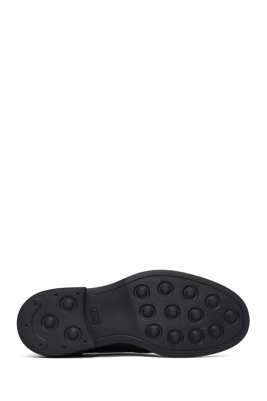 Men's Black Lace-Up Leather Classic Shoe