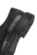 Erkek Siyah Bağcıklı Deri Klasik Ayakkabı | Derimod