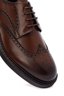 Men's Brown Lace-Up Leather Classic Shoes | Derimod