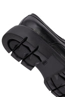 Erkek Siyah Kalın Tabanlı Deri Casual Ayakkabı | Derimod