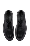 Erkek Siyah Kalın Tabanlı Deri Casual Ayakkabı | Derimod