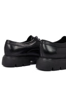 Erkek Siyah Kalın Tabanlı Deri Casual Ayakkabı | Derimod