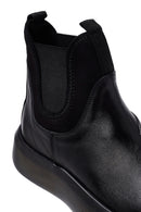 Erkek Siyah Kalın Tabanlı Deri Chelsea Bot | Derimod