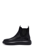 Erkek Siyah Kalın Tabanlı Deri Chelsea Bot | Derimod
