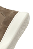 Erkek Bej Kalın Tabanlı Süet Deri Chelsea Bot | Derimod