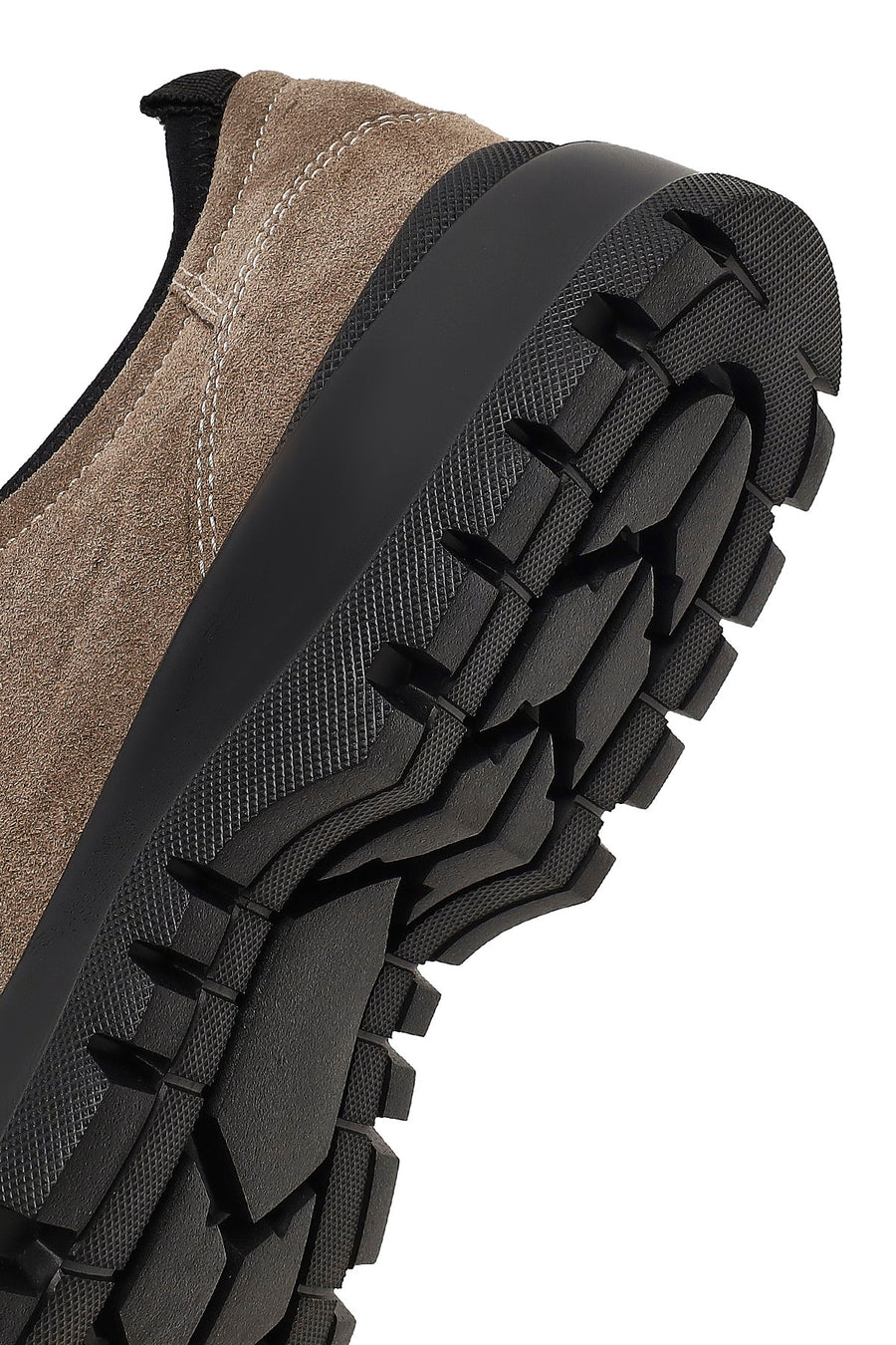 Men's Mink Lace-Up Thick-Soled Suede Leather Casual Shoes