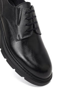 Men's Black Lace-up Leather Casual Shoes | Derimod