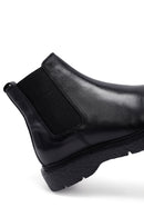 Erkek Siyah Deri Chelsea Bot | Derimod