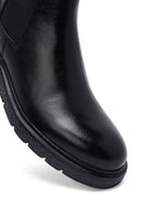 Erkek Siyah Deri Chelsea Bot | Derimod