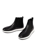 Erkek Siyah Deri Chelsea Spor Bot | Derimod