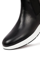 Erkek Siyah Deri Chelsea Spor Bot | Derimod
