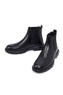 Erkek Siyah Deri Chelsea Bot | Derimod