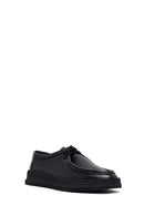 Male Black Leather Casual Shoes | Derimod