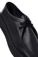 Male Black Leather Casual Shoes | Derimod