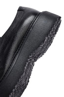 Men's Black Lace-Up Thick-Soled Leather Casual Shoes | Derimod