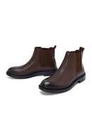 Erkek Kahverengi Deri Chelsea Bot | Derimod