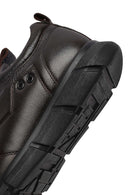 Erkek Kahverengi Bağcıklı Deri Casual Ayakkabı | Derimod