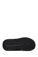 Erkek Kahverengi Bağcıklı Kalın Tabanlı Deri Sneaker | Derimod