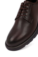 Erkek Kahverengi Bağcıklı Deri Casual Ayakkabı | Derimod