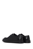 Erkek Siyah Bağcıklı Deri Casual Ayakkabı | Derimod