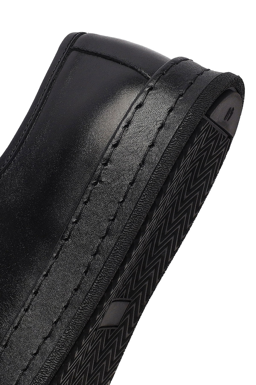Men's Black Lace Up Leather Casual Shoes