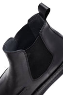 Erkek Siyah Deri Chelsea Bot | Derimod