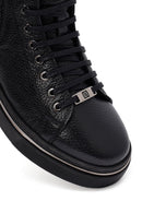 Erkek Siyah Bağcıklı Deri Spor Bot | Derimod