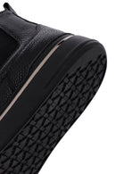 Erkek Siyah Bağcıklı Deri Spor Bot | Derimod