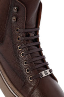 Men's Brown Lace-Up Leather Sports Boots | Derimod