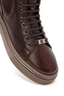 Men's Brown Lace-Up Leather Sports Boots | Derimod
