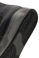 Men's Black Thick-Soled Leather Chelsea Boot | Derimod