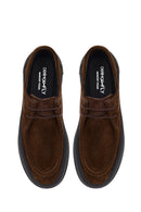 Erkek Kahverengi Bağcıklı Süet Deri Casual Ayakkabı | Derimod