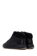 Men's Black Lace-Up Leather Sports Boots | Derimod