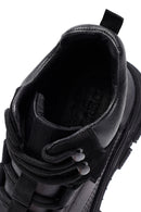 Erkek Siyah Bağcıklı Deri Casual Bot | Derimod