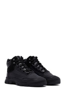 Erkek Siyah Bağcıklı Deri Casual Bot | Derimod