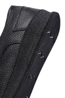 Erkek Siyah Bağcıklı Deri Casual Ayakkabı | Derimod