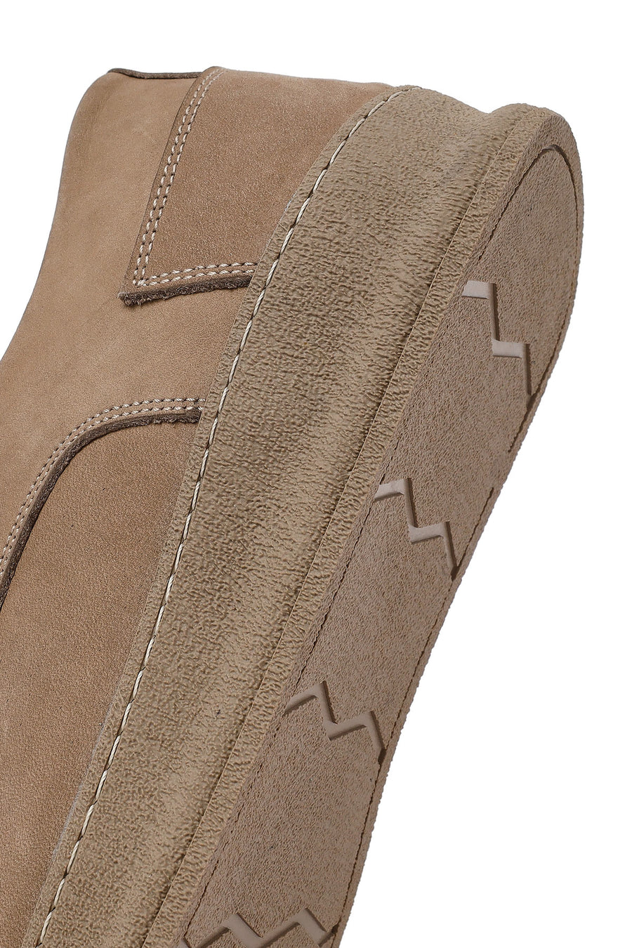 Men's Mink Laced Nubuck Leather Casual Shoes