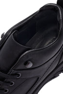 Erkek Siyah Bağcıklı Deri Casual Bot | Derimod