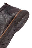 Erkek Kahverengi Bağcıklı Deri Casual Bot | Derimod