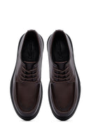 Men's Brown Lace Up Leather Casual Shoes | Derimod