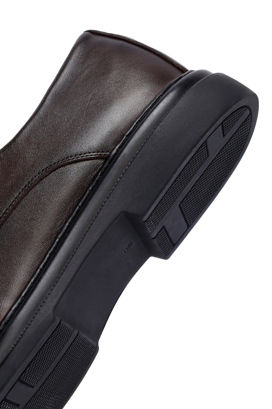 Men's Brown Lace Up Leather Casual Shoes
