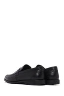 Male Black Leather Classic Loafer | Derimod