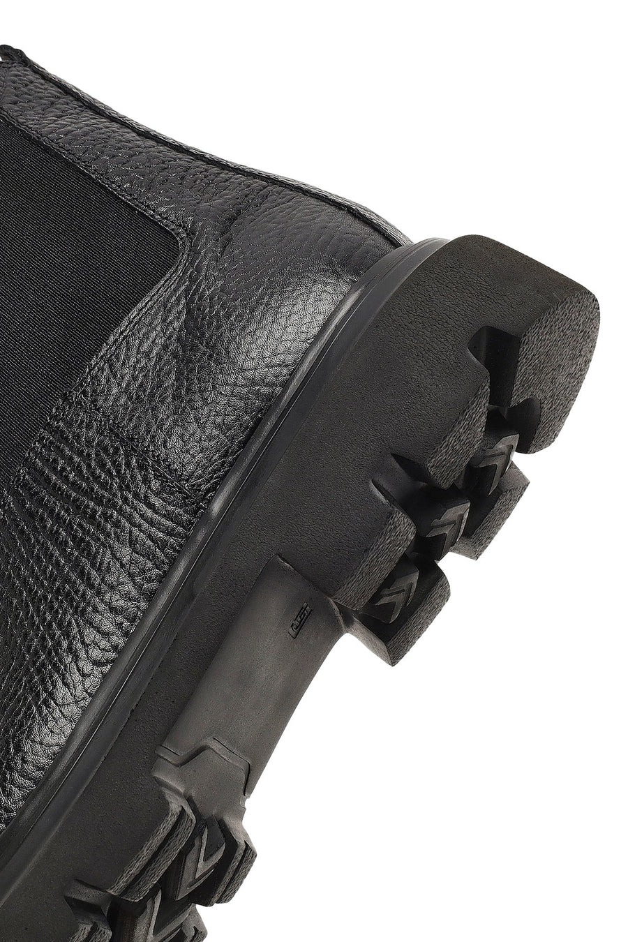 Male Black Leather Chelsea Boots