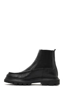 Erkek Siyah Deri Chelsea Bot | Derimod