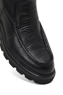 Erkek Siyah Deri Chelsea Bot | Derimod