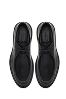 Men's Black Lace-up Leather Casual Shoes | Derimod