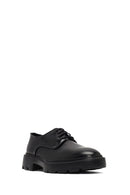 Men's Black Lace-up Leather Casual Shoes | Derimod