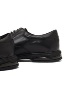 Erkek Siyah Bağcıklı Deri Casual Ayakkabı | Derimod