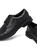 Erkek Siyah Bağcıklı Deri Casual Ayakkabı | Derimod