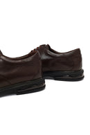 Erkek Kahverengi Bağcıklı Deri Casual Ayakkabı | Derimod